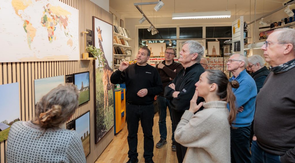 Printudstilling hos Photocare/Løvstad Foto, Herning af Jørgen D. Vestergaard