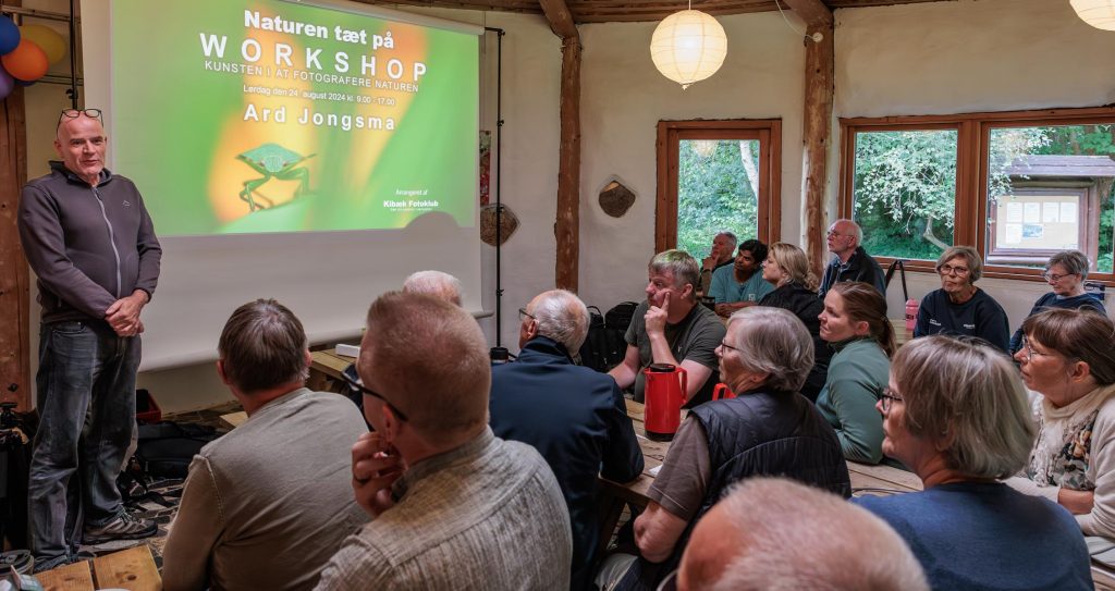 "Naturen tæt på" Kunsten i at fotografere naturen med Ard Jongsma af Jørgen D. Vestergaard